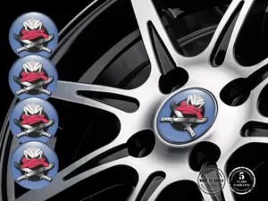 Rim decals for cars Luxury Edition Premium Sports Dome